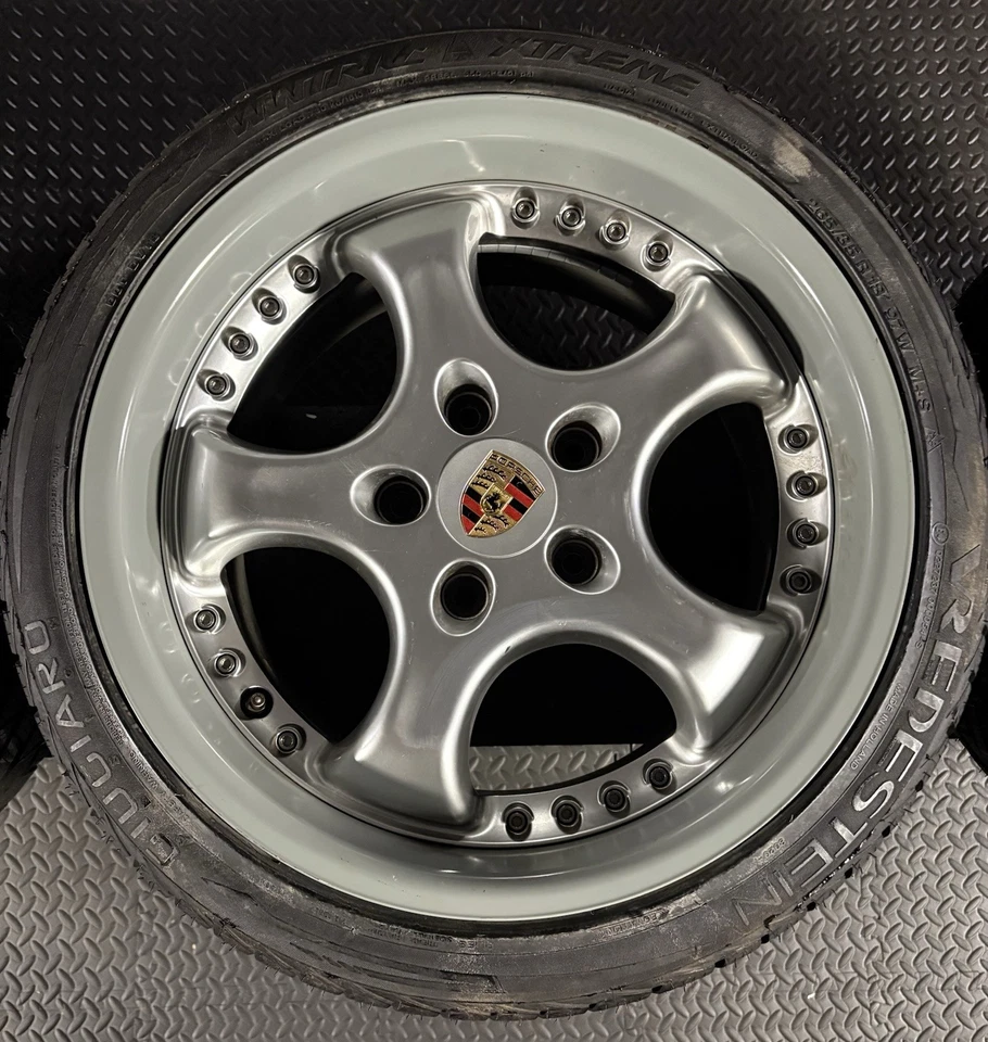 Brock By MIM Italy ZBH Porsche 993 996 964 8,5 + 10 x 18 Rim Set Cup Felgen - Bild 4 von 4