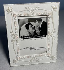 Special Collections Frame Wedding White Resin 3.5 X 5 Photo Size