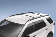 Genuine Ford OEM 2016-2019 Explorer 2 Piece Roof Rack Cross Bars Rails Black