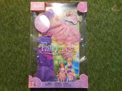 Barbie ''Fairytopia'' 4 Pack Fashion Outfits By Mattel # C 6957 NEW IN BOX (2004)