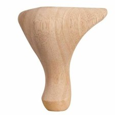 Box of 4-  4-1/4" x 4-1/4" x 6" Traditional Queen Anne Legs