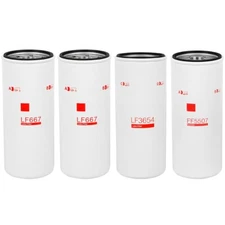 LF3654 LF667 FF5507 Oil Change Kit For Volvo D12 D13 20972293 21707133 21707132