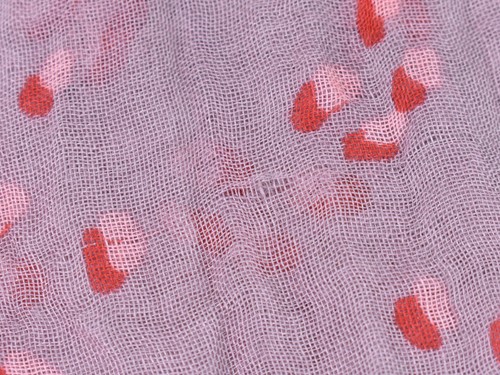 Louis Vuitton Leopardo M75735 Cachemira Seda Bufanda Rosa Gris - Imagen 12 de 15