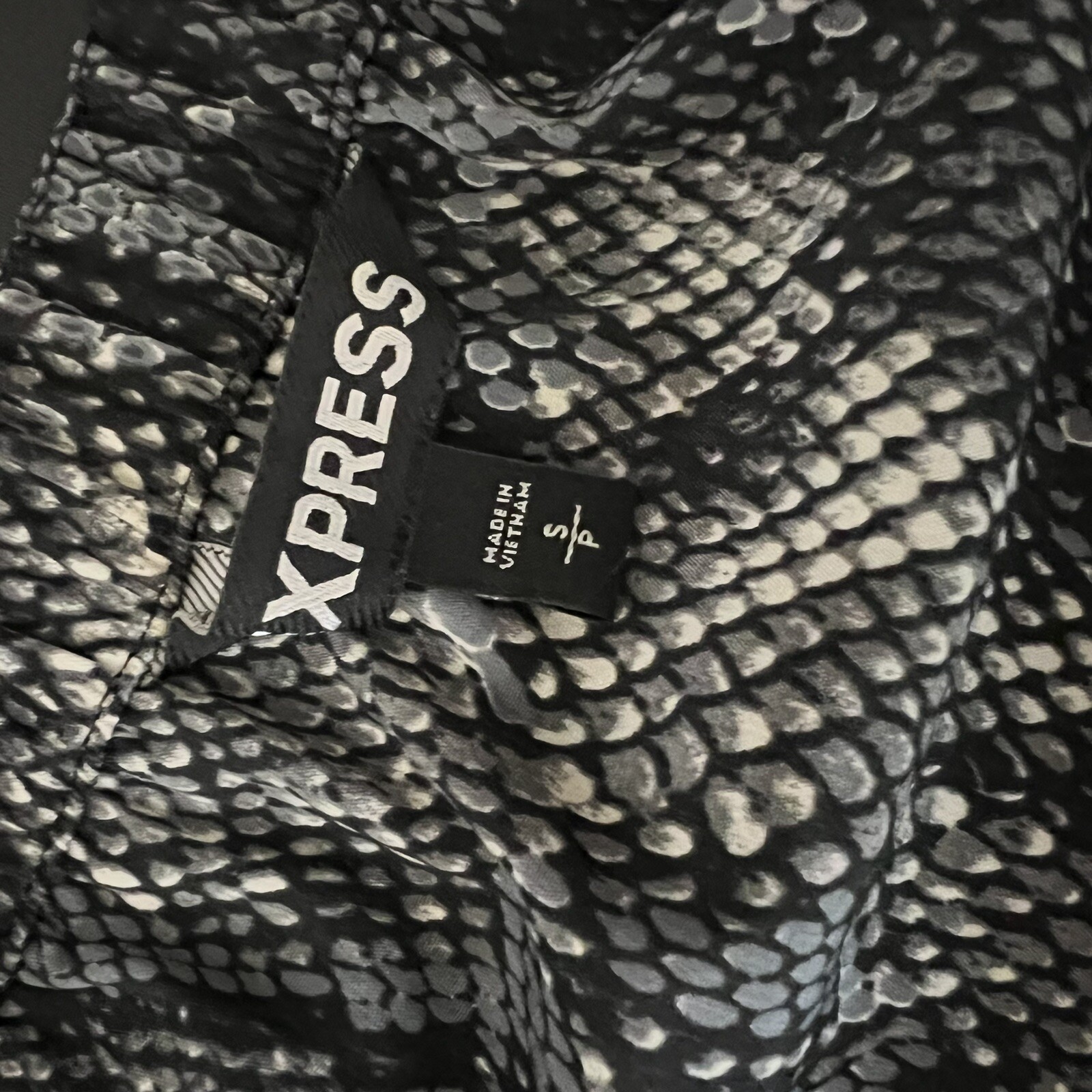 Express Jumpsuit Women Small Python Snake Animal … - image 9