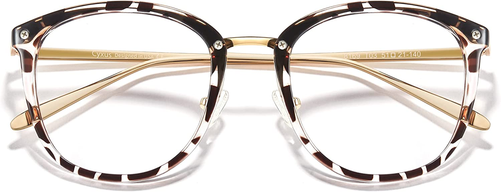 Blue Light Glasses for Women, Blue Light Blocking Eyeglasses for Women, round Co-image