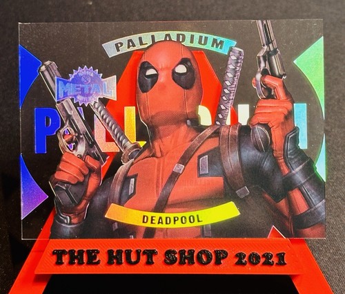Deadpool #13 Marvel 2021 X-Men Metal Universe Palladium card