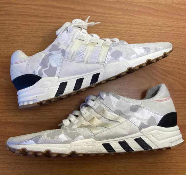 Adidas EQT Support Refined Camo Drop White Men's 12 BB1995 | eBay