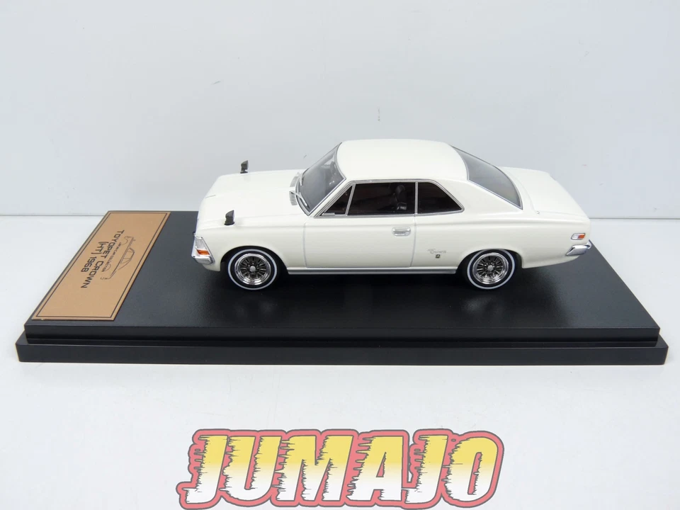JPL26 1/43 HACHETTE Japon : TOYOPET Crown Blanc (HT) 1968 - Photo 2/4