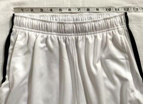 Nike Elite Dri-Fit Basketball Shorts White Black 10" Youth Boys Size Large EUC! - Picture 7 of 13