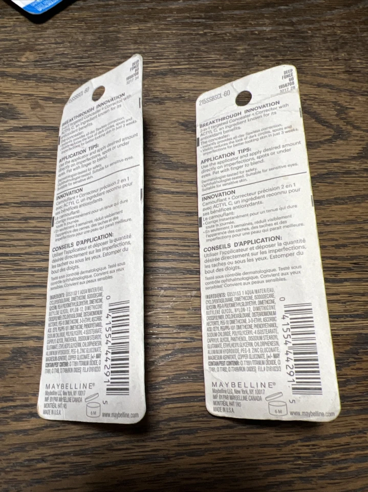 (Pack of 2) Maybelline Superstay Better Skin Concealer+ Corrector 60 Deep Brown - Image 2 of 2