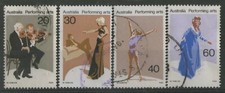 Australia Performing Arts 1977 - Set of 4 - Fine Used Condition. Combine postage