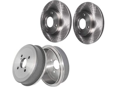 For 1998-2002 Chevrolet Prizm Brake Rotor and Drum Kit Detroit Axle 48379SM