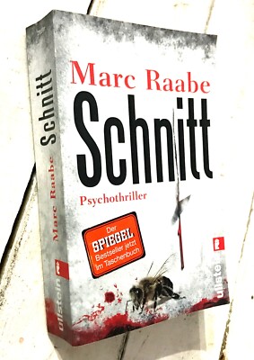 Schnitt by Marc Raabe Psychothriller Paperback