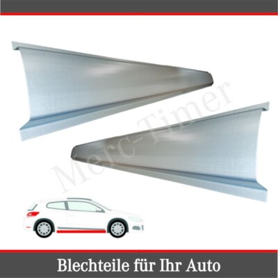 Volkswagen Scirocco 2008- Reparaturblech Seiten Schweller Paar Rechts Links