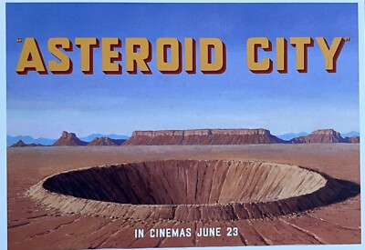 ASTEROID CITY PROMO CINEMA FILM POSTCARD X 1-MARGOT ROBBIE-WES ANDERSON