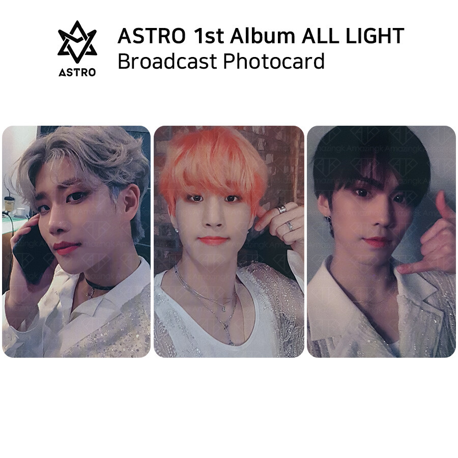 ASTRO - 1st Album All Light Broadcast Photocard | eBay