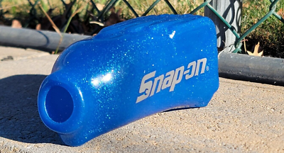 Snap-On MG725 Air Impact Wrench Gun Protective Vinyl Boot Metallic