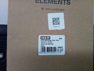 Ion Spreader Bar Kite Spectre Slider 22 s {48210-8018} Black