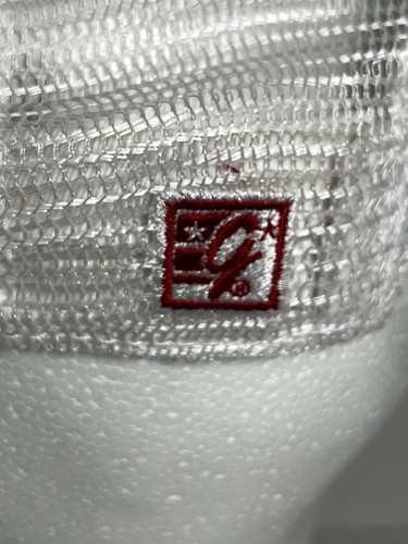 University of Houston Cougars Script Mesh Snap Back Adjustable Hat Red & White - Picture 6 of 6
