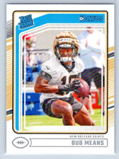 2024 Donruss Football - Bub Means - New Orleans Saints - RC - #362