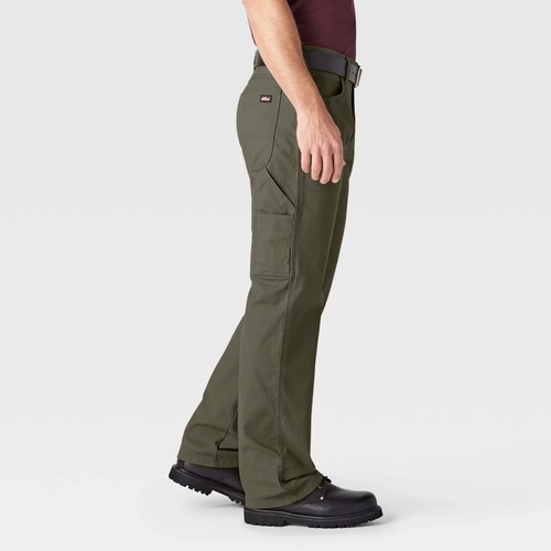 Genuine Dickies Men's Flex Duck Utility Jean, Moss Green Size 34 x 34 - Picture 2 of 3