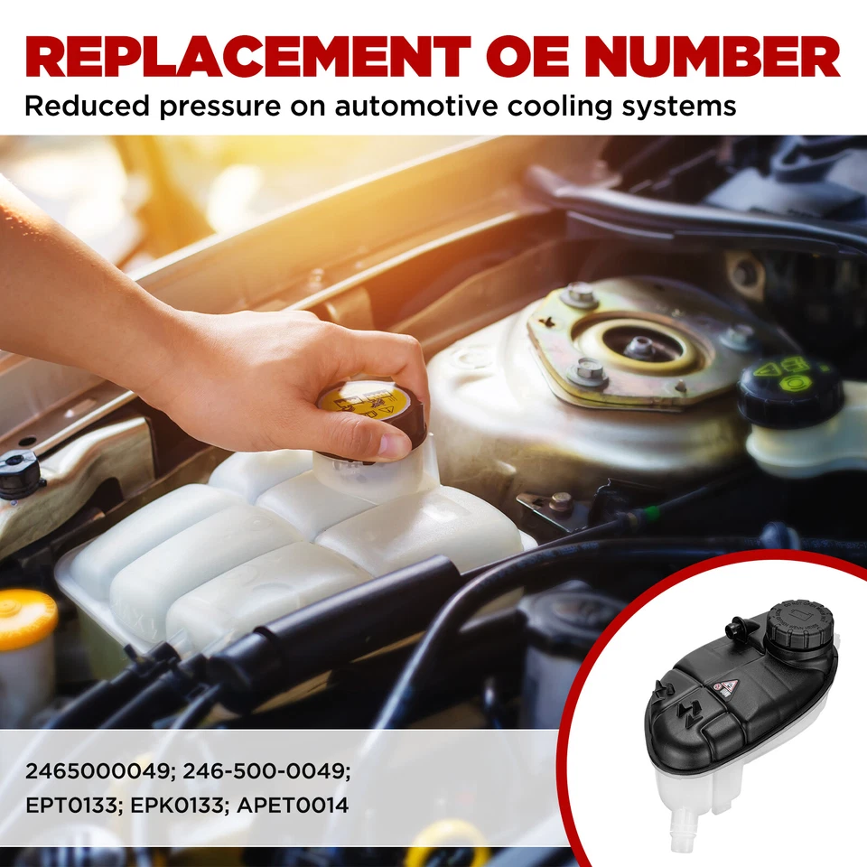 Coolant Expansion Tank Fit Mercedes Benz CLA250 CLA45 AMG 2.0L Base Sedan 4-Door — 第 4/4 张图片