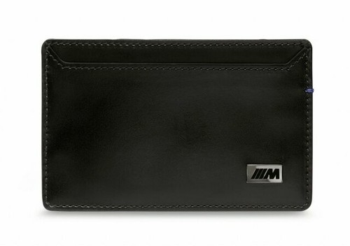 BMW Genuine Unisex Mens Ladies M Wallet Horizontal Holder Case 