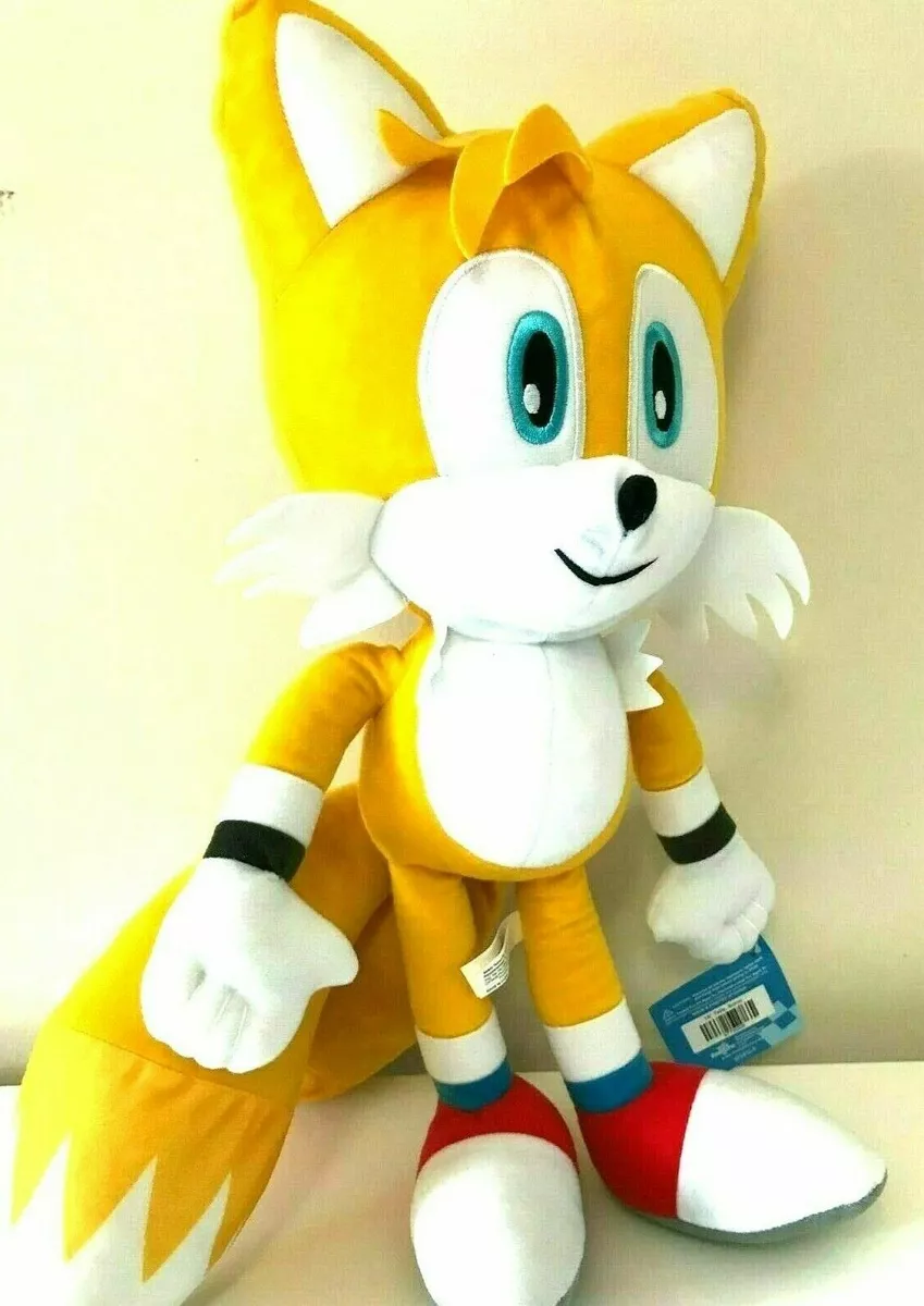 Sonic the Hedgehog Classic Game Tails Large Plush Doll, 12 inches