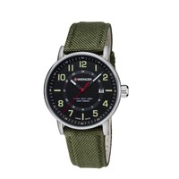 Wenger Unisex Watch Chronograph Quartz Different Materials 01.0341.107 Wenger Unisex Watch Chronograph Quartz Different Materials 01.0341.107