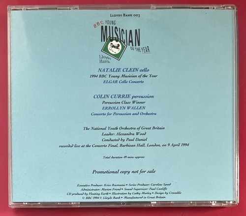 BBC YOUNG MUSICIAN OF THE YEAR 1992 Concertos 2x CD Lloyds Bank • LTD ED. PROMO - Picture 2 of 3