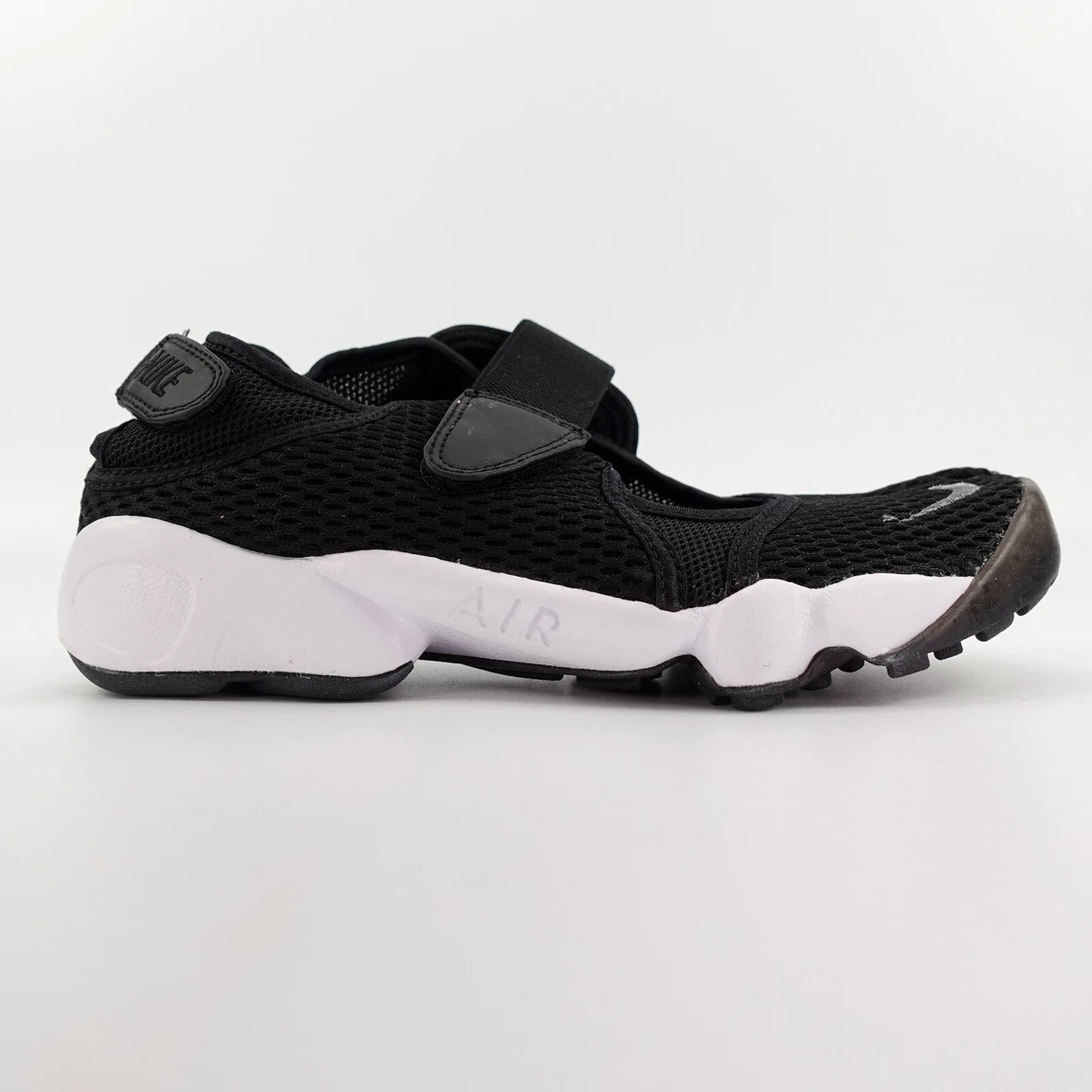 Nike Air Rift Black White Cool Grey Aqua Shoes 848386 001 Womens Size 7