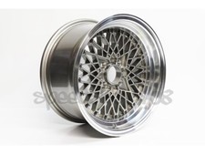Rota Royal Steel Grey Os Mesh Wheels 15x8 20 4x100 For Integra Xb Civic Fit