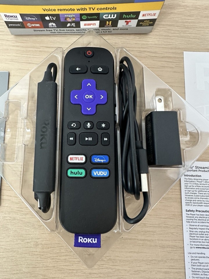 Roku Streaming Stick+ 8th Gen 3810RW - HD 4K HDR Portable w/ Remote ...