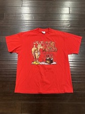 Vintage 1990 Tis The Season Rudolph Christmas Shirt Size XL