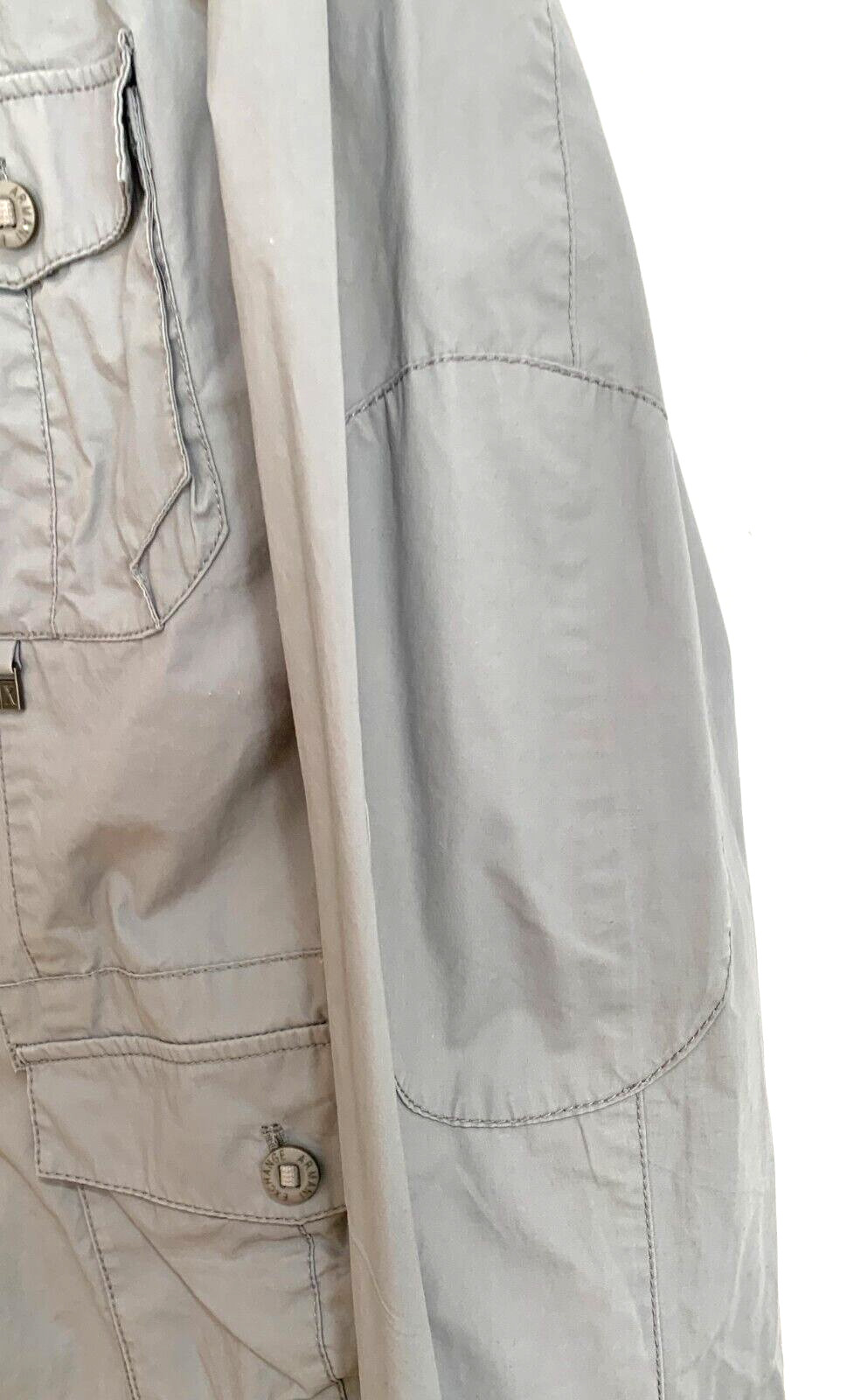 Vintage AX Armani Exchange Men's Gray Multi pocket Lightweight Jacket Size XL image 5