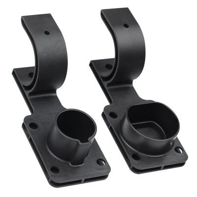 One Piece Wall EV Charger Cable Holder Socket Type1 Type2 Standard Connector