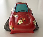 Unbranded Ceramic Resin Hand-Painted Muscle Car Coin Bank 7x5x3.5 — photo 5
