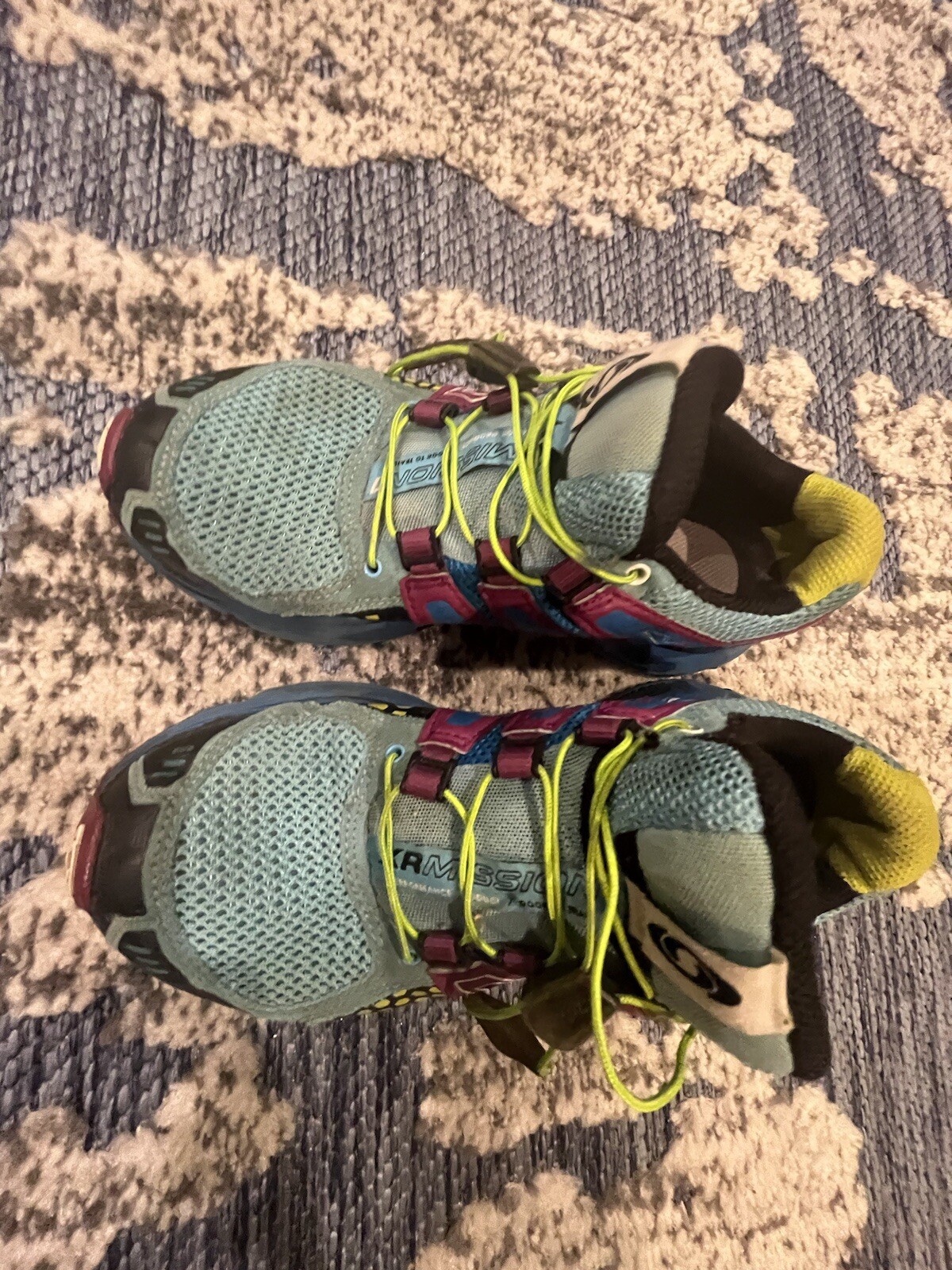 Salomon Scarpa Donna XR Mission 3 Athletic Trail Running (171383) Blu Taglia 6 M