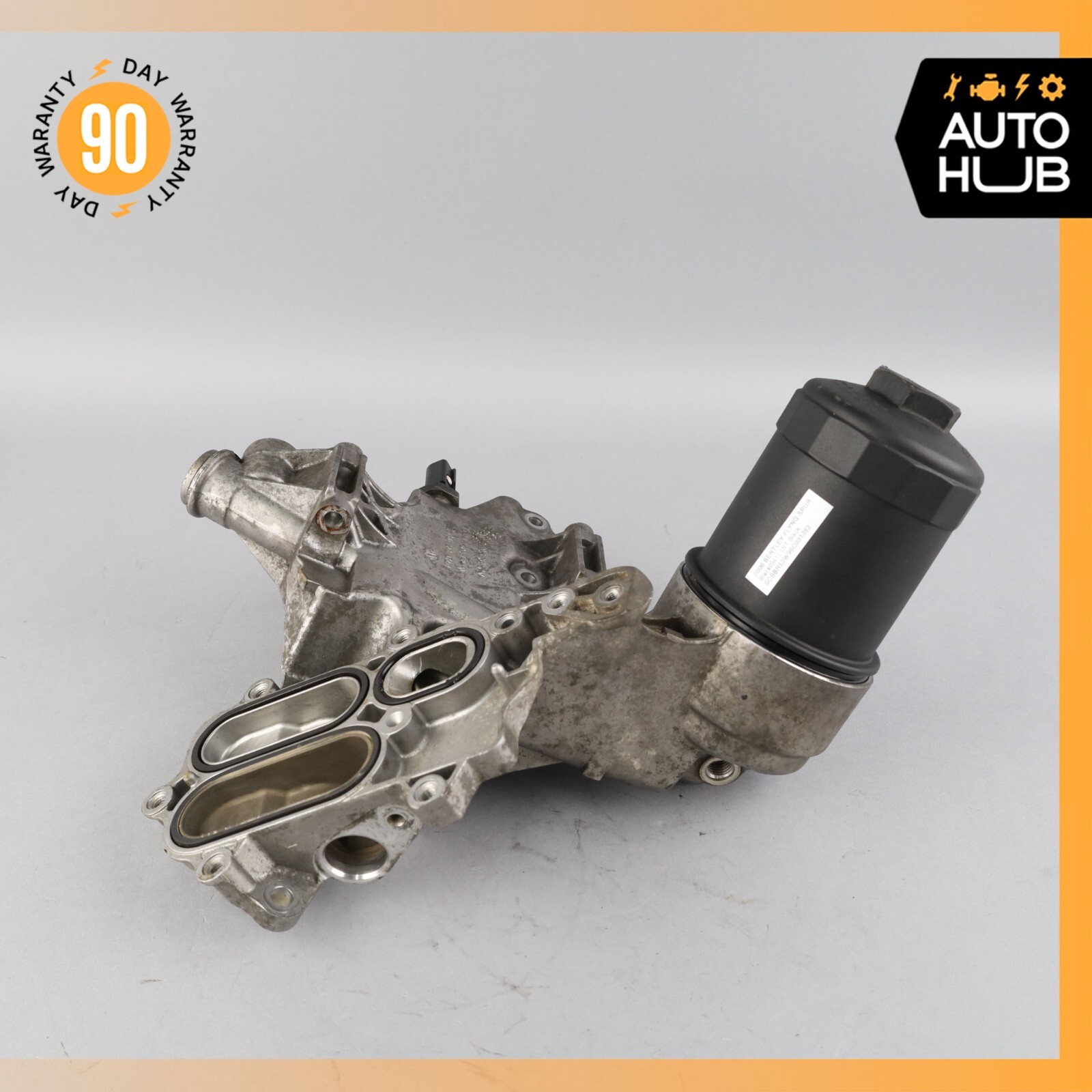 03-06 Bentley Continental Flying Spur GT Oil Filter Cooler Housing OEM 78k
