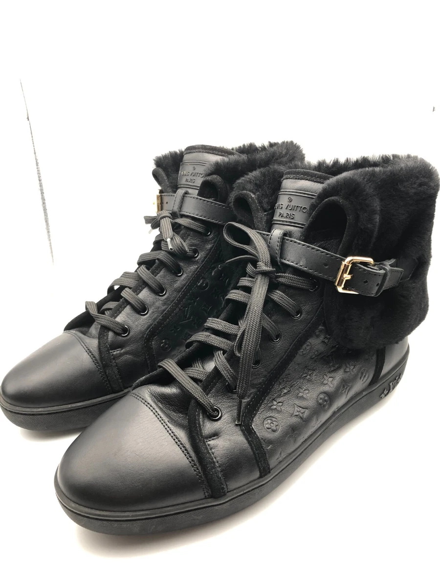 louis vuitton fur sneakers