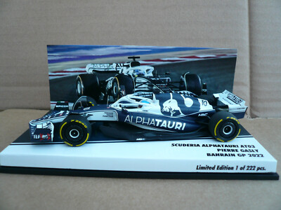 Alphatauri AT03, Minichamps 447220110, P.Gasly #10, Bahrain GP 2022, 1:43, OVP