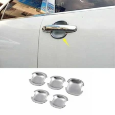 For Toyota RAV4 2009-2011 2012 Chrome Exterior Outside Side Door Bowl Cover Trim