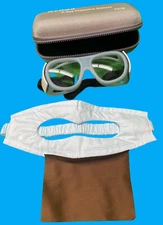 X-Ray Radiation Protection Glasses Goggles 0.75/0.35 mmPb   with wipe , case