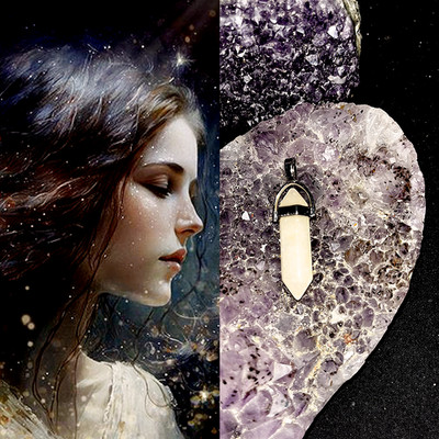 Aphrodite Beauty Spell, Spelled Pendant, Spirit Keeping