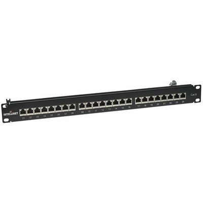 Intellinet 720038 24-Port CAT 6 1U Network Patchpanel