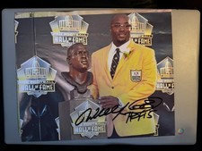 Will Shields Signed 8x10 Hof Kansas City Chiefs Photo NFL AUTOGRAPH