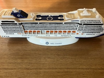 MSC Orchestra Kreuzfahrtschiff Modell Resin selten