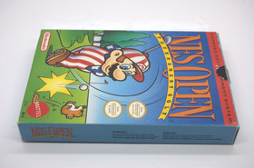 NES Open Tournament Golf Nintendo NES CIB Complete In Box Super Mario Tested