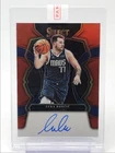 LUKA DONCIC 2022-23 SELECT SIGNATURES RED PRIZM MAVERICKS AUTO /75 Q1977