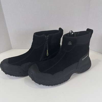 Icebug Metro BUGrip Shoe Boot Mens Size 8.5 Black CTE-52 Ortholite EUC